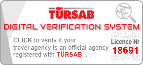 TÜRSAB Lisans No: A-18691
