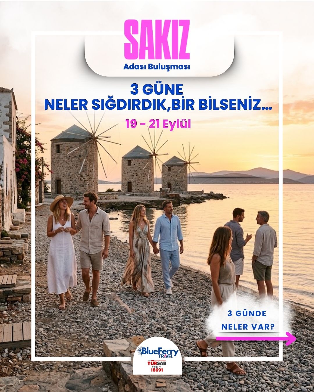 Sakız Adası Buluşması 19-21 Eylül